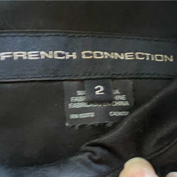 Rare! French connection avant garde puff sleeve Victorian button dress. Size 2 - Picture 10 of 13